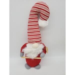 Candy Cane Holder Gnome Plush - 18"